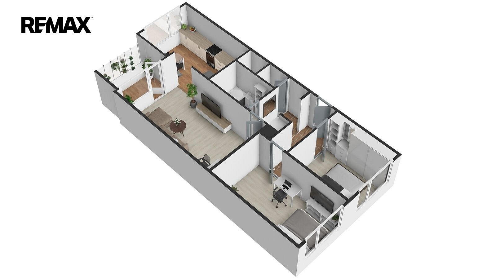 Byt 3+1 · 66 m² · Praha - Kobylisy, okres Praha 8, Hlavní město Praha - 4