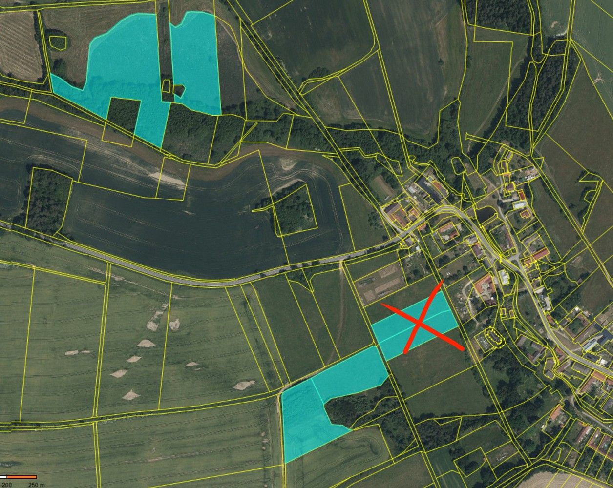 Zemědělské pozemky, Peč - Lidéřovice, okres Jindřichův Hradec - 1