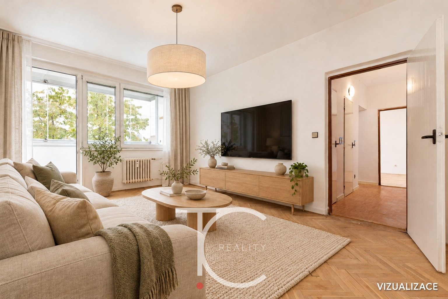 2+1, Mjr. Nováka 1371, Ostrava Hrabůvka, 54 m² - 2