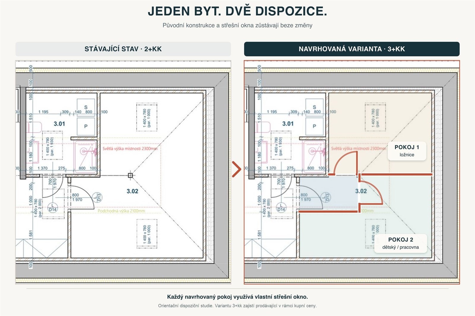 Byt 2+kk · 81 m² · Otmíče - 4