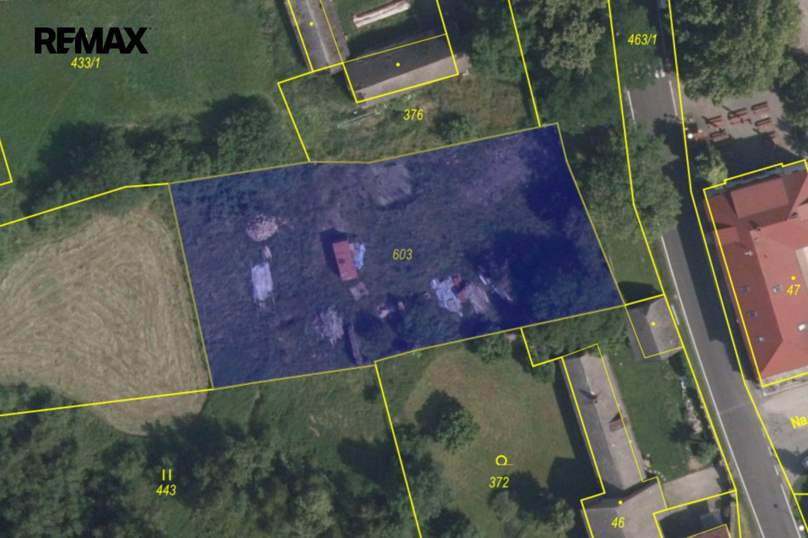 Pozemek pro bydlení · 1 943 m² · Na Návsi 1, Vyžlovka - 3