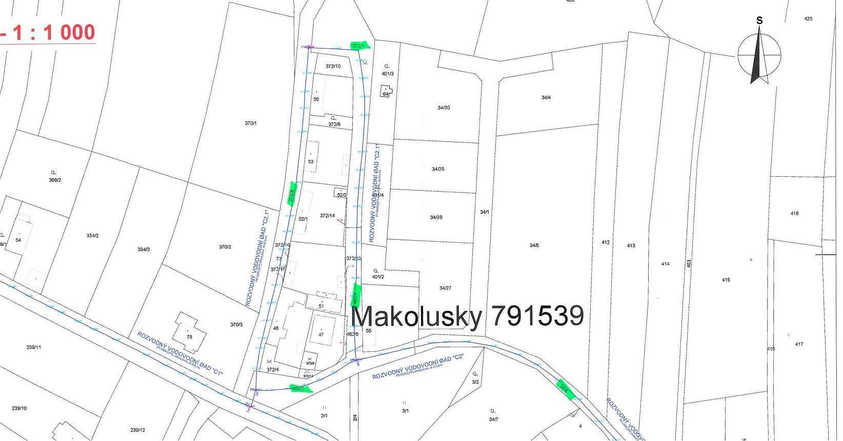 Pozemky pro bydlení, Zbizuby - Makolusky, okres Kutná Hora, Středočeský kraj - 2