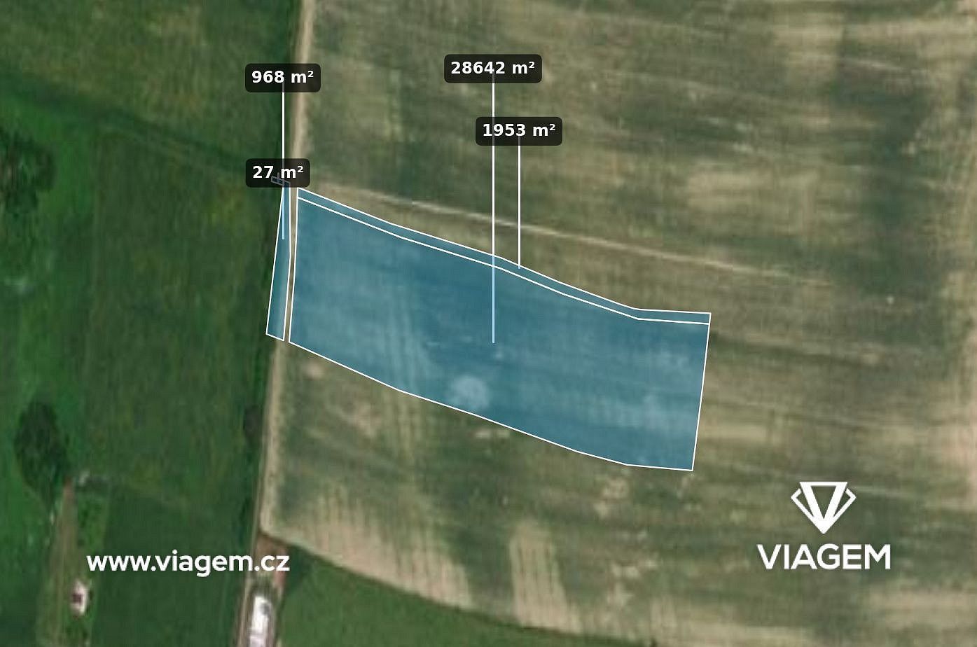 Zemědělský pozemek, 31 590 m²