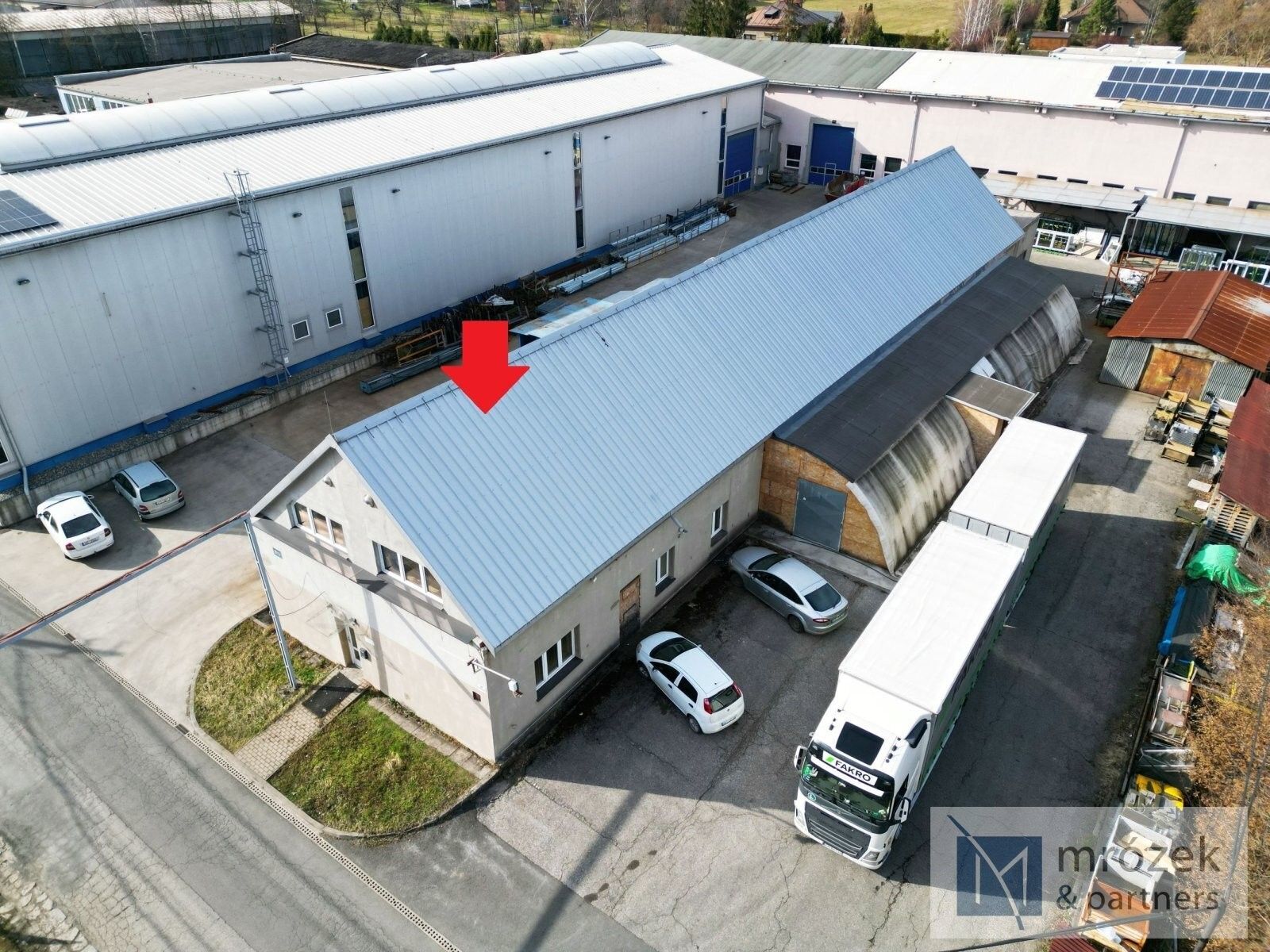 Výrobní prostory, Strojnická 373, Český Těšín Mosty, 835 m² - 1