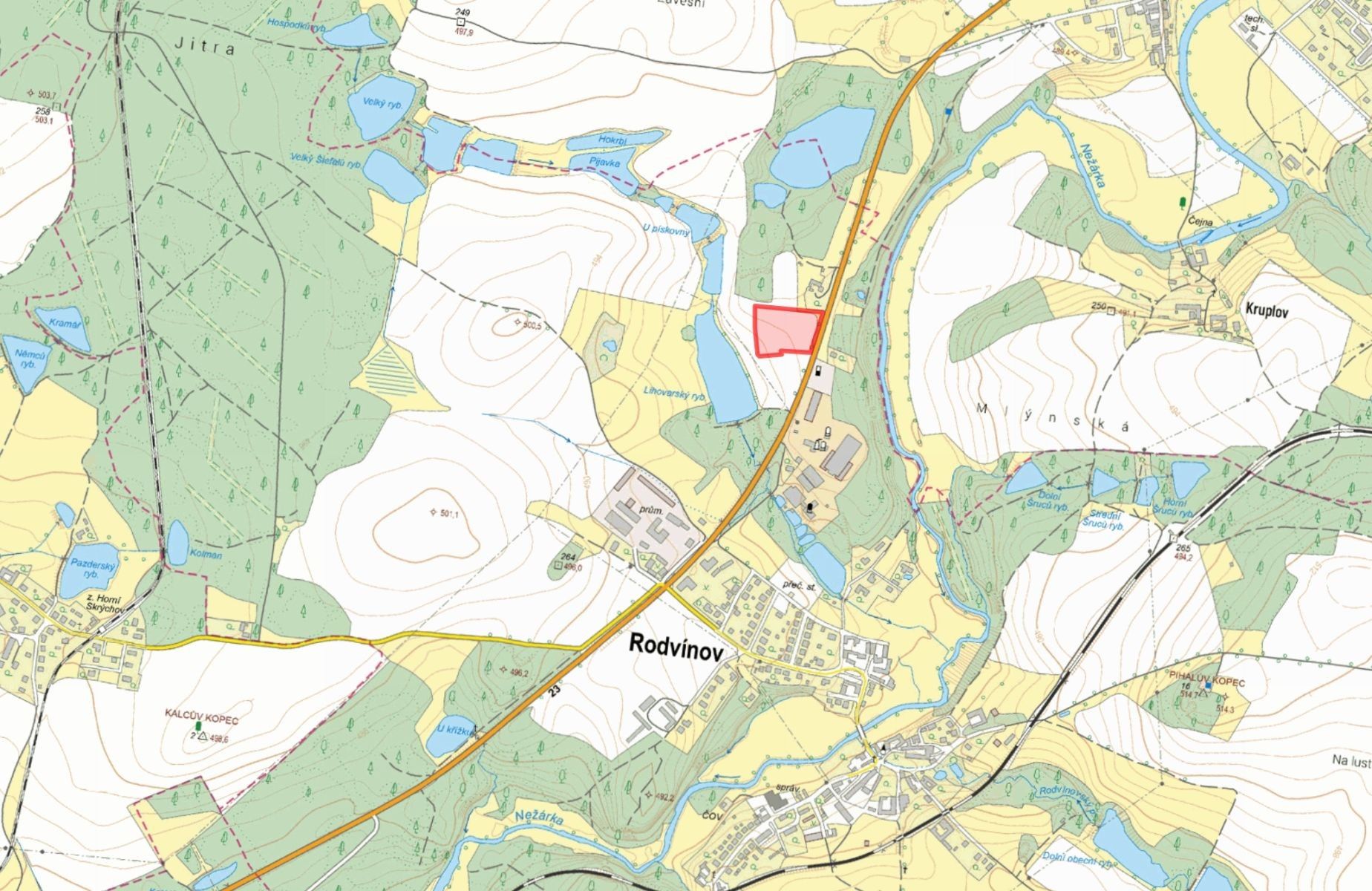 Zemědělský pozemek · Rodvínov - 4