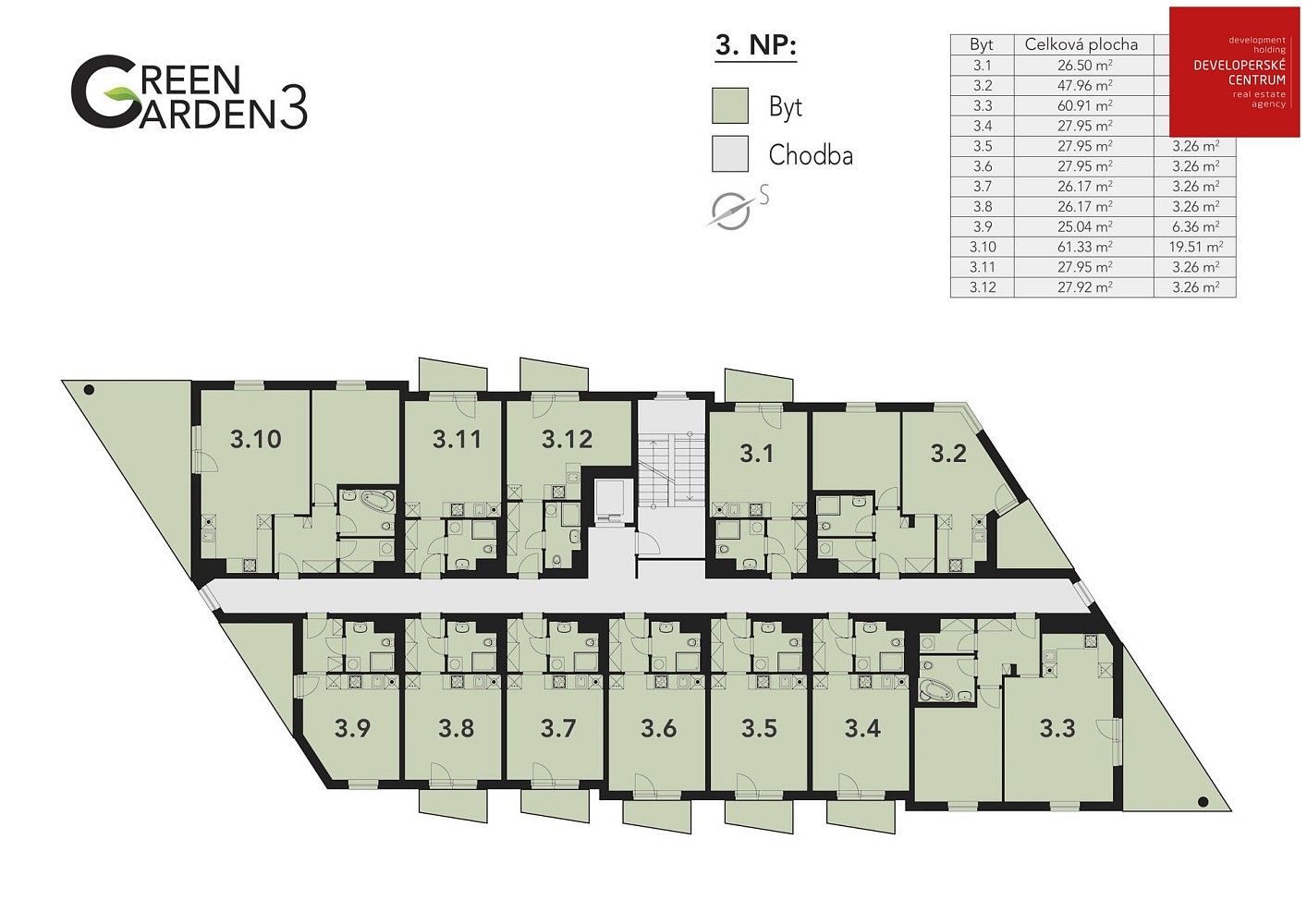Byt 2+kk · 61 m² · Chebská, Mariánské Lázně, okres Cheb - 4