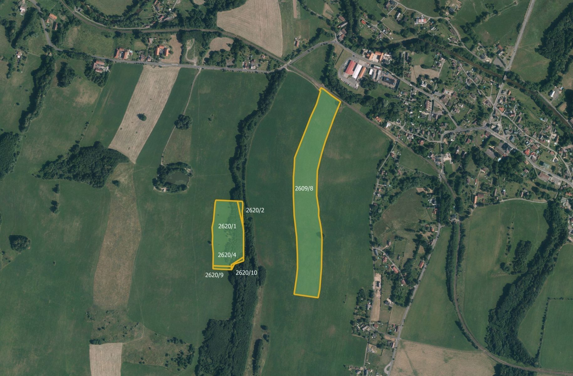 Zemědělské pozemky, Raspenava