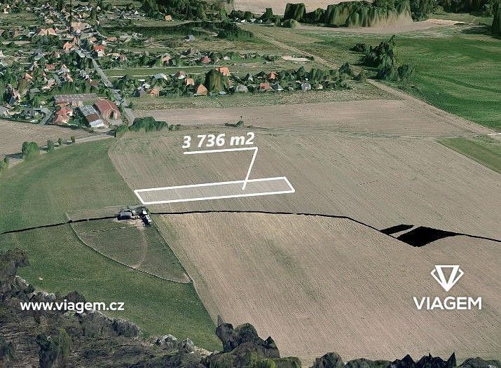 Zemědělský pozemek, 622 m²