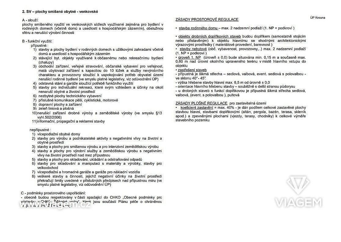 Prodej zahrada - Krouna, okres Chrudim, Pardubický kraj - 5