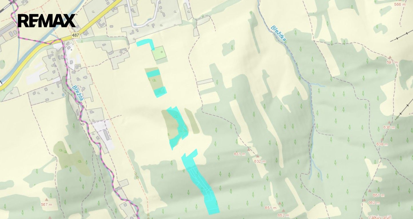 Lesy, Nový Hrozenkov, 59 738 m² - 2