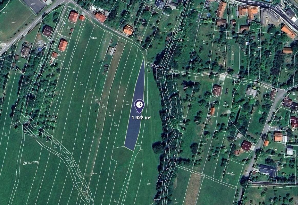 Louky, Podolí, 1 201 m²