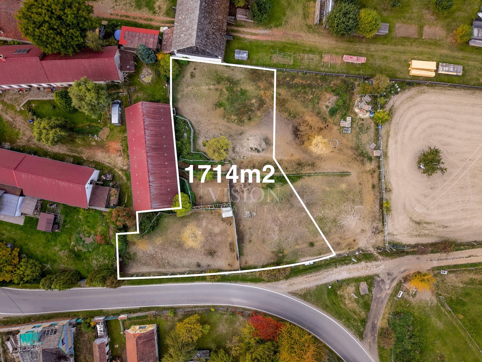 Pozemek pro bydlení, 1 714 m²