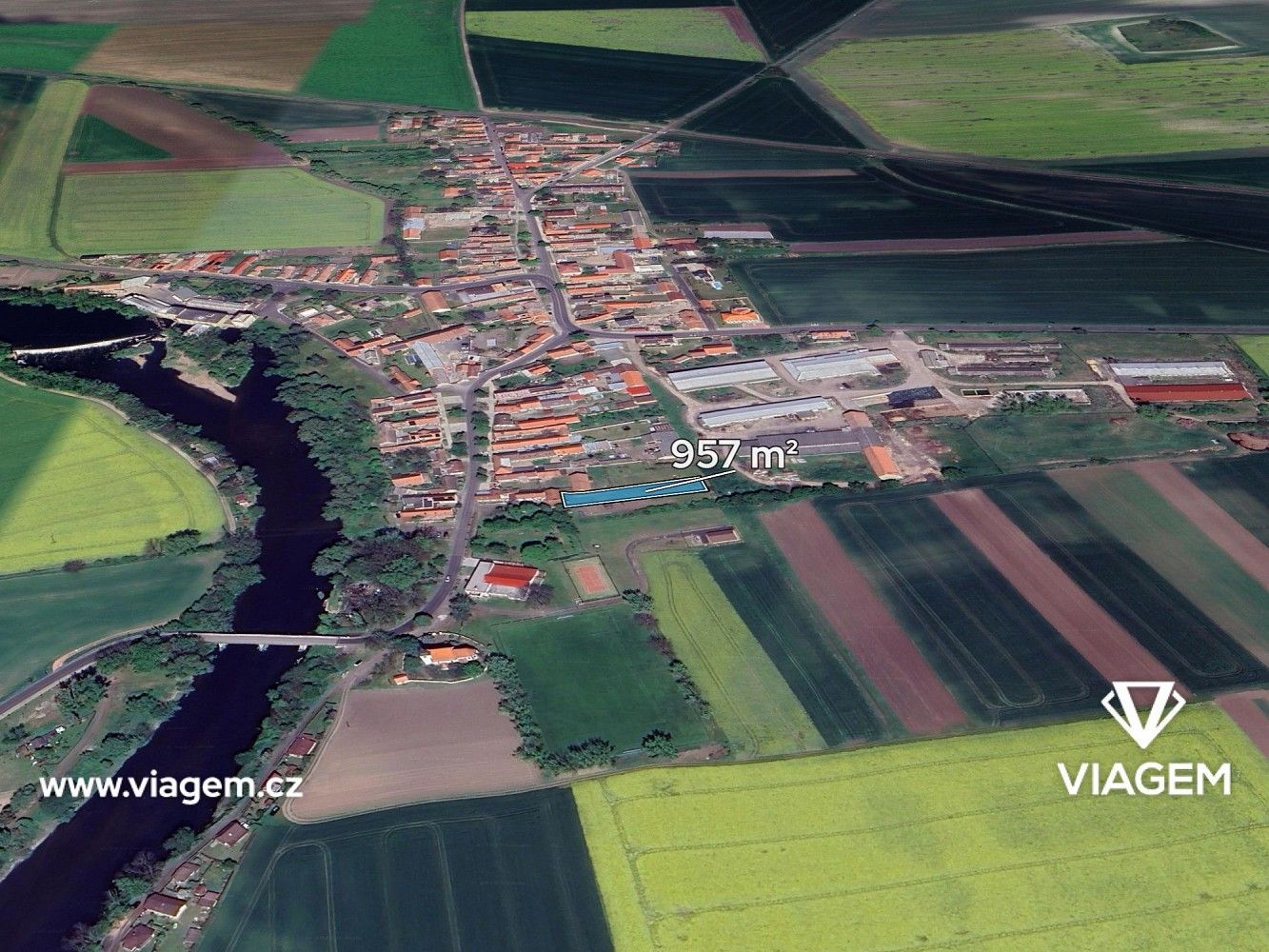 Prodej zahrada - Křesín, okres Litoměřice, Ústecký kraj - 1