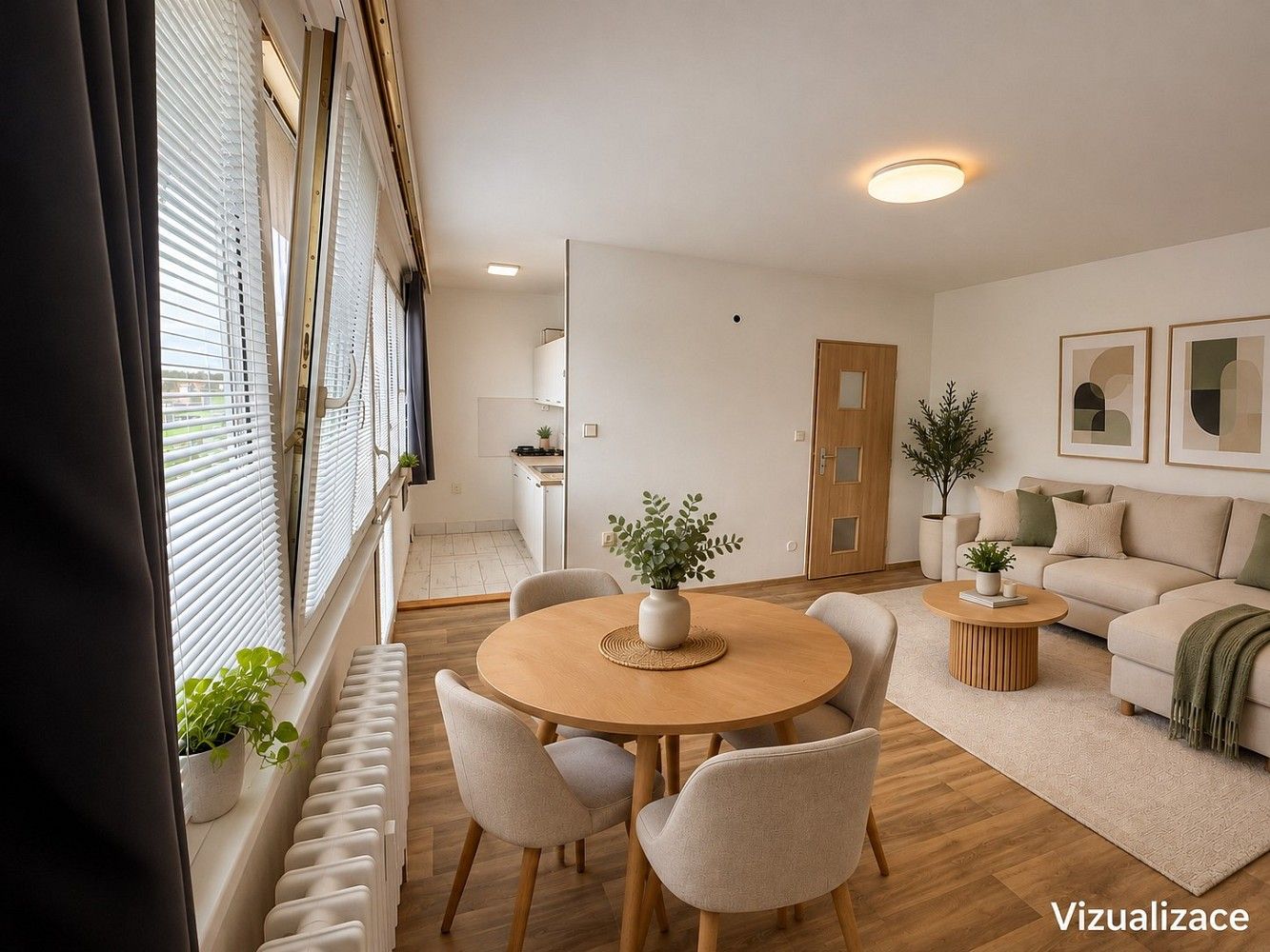 1+kk, Kosmonautů, Pardubice - Polabiny, 26 m² - 1
