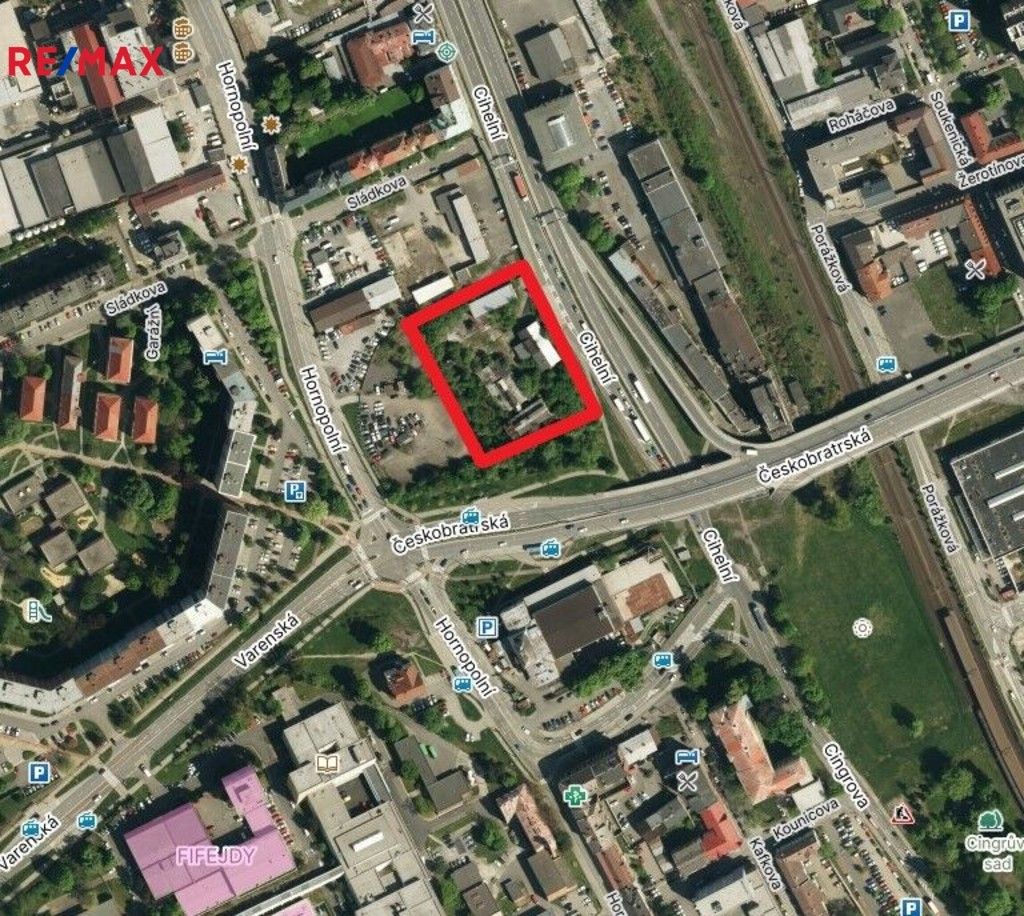 Prodej komerční pozemek - Moravská, Ostrava, 5 m²