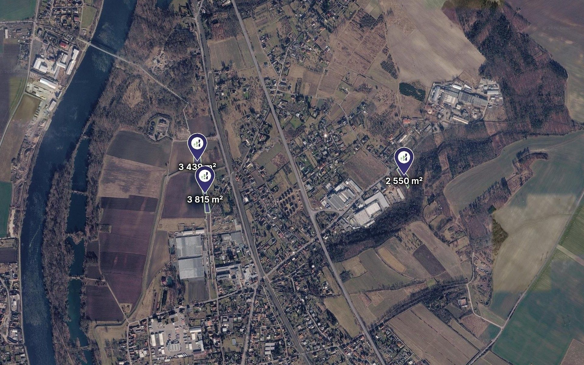 Zemědělský pozemek · 2 451 m² · Mělník - 3