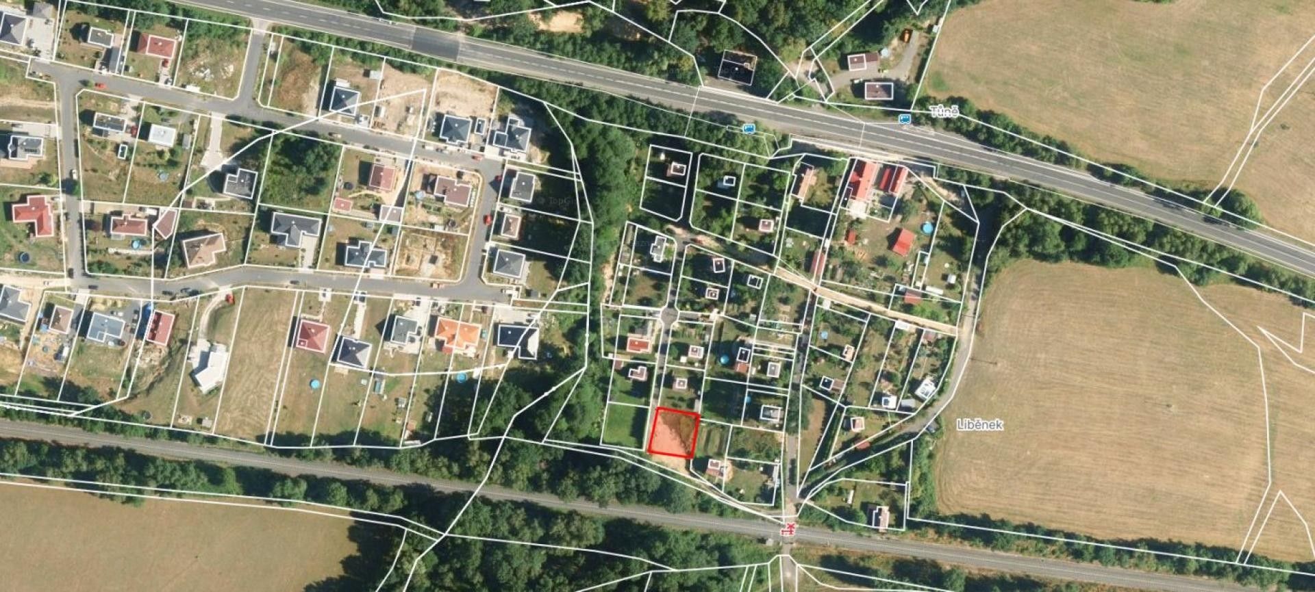 Prodej pozemek pro bydlení - Tůně, Pomezí nad Ohří