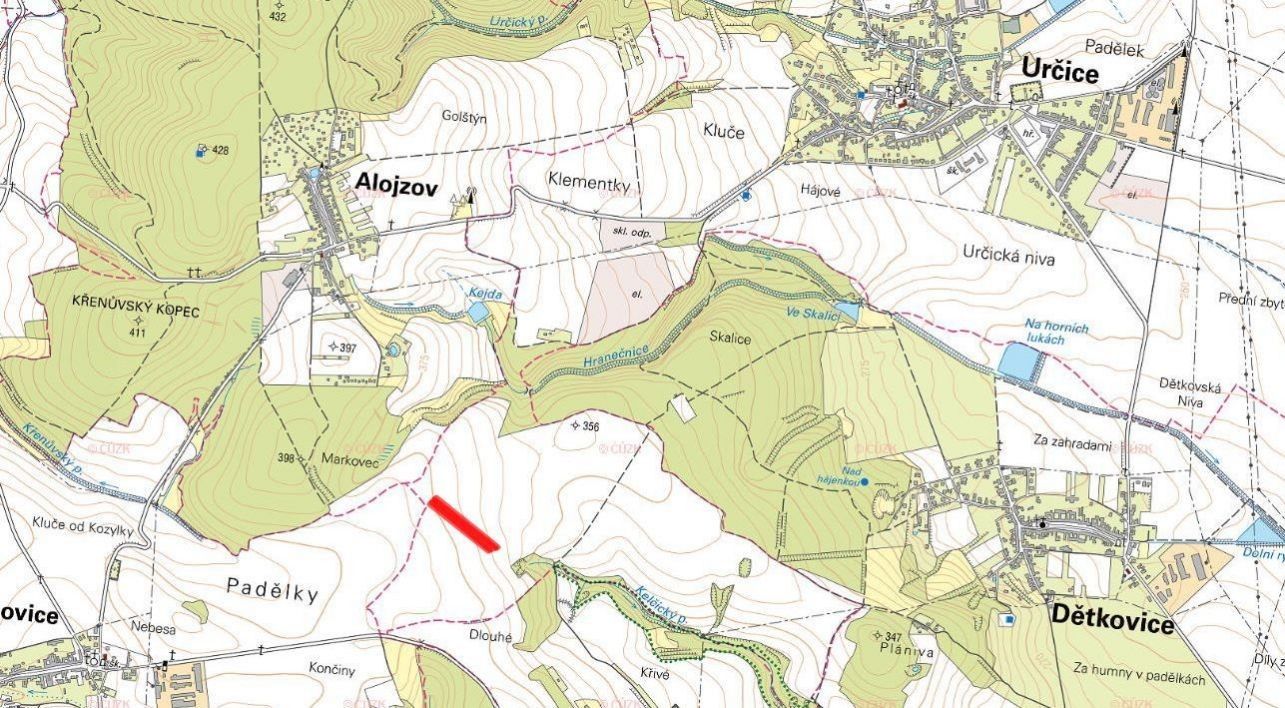 Prodej zemědělský pozemek - Určice