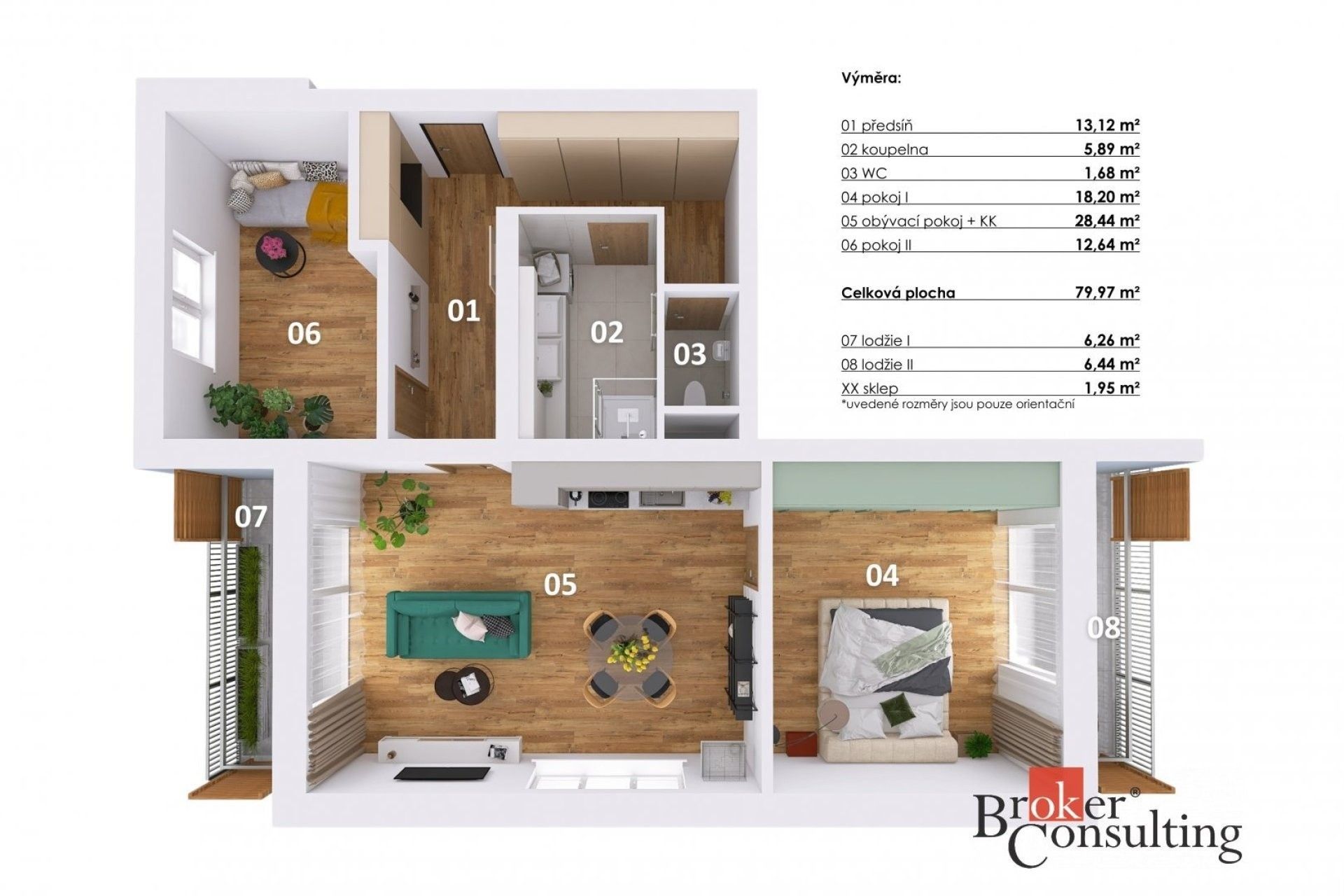 3+kk, Žižkova,Bakov nad Jizerou, 80 m² - 2