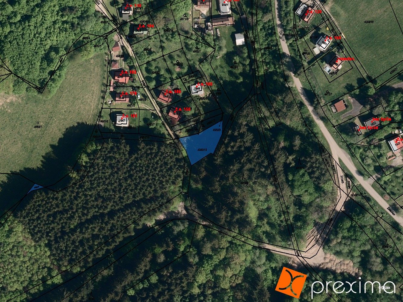 Pozemky pro bydlení, Vizovice, okres Zlín, Zlínský kraj - 1