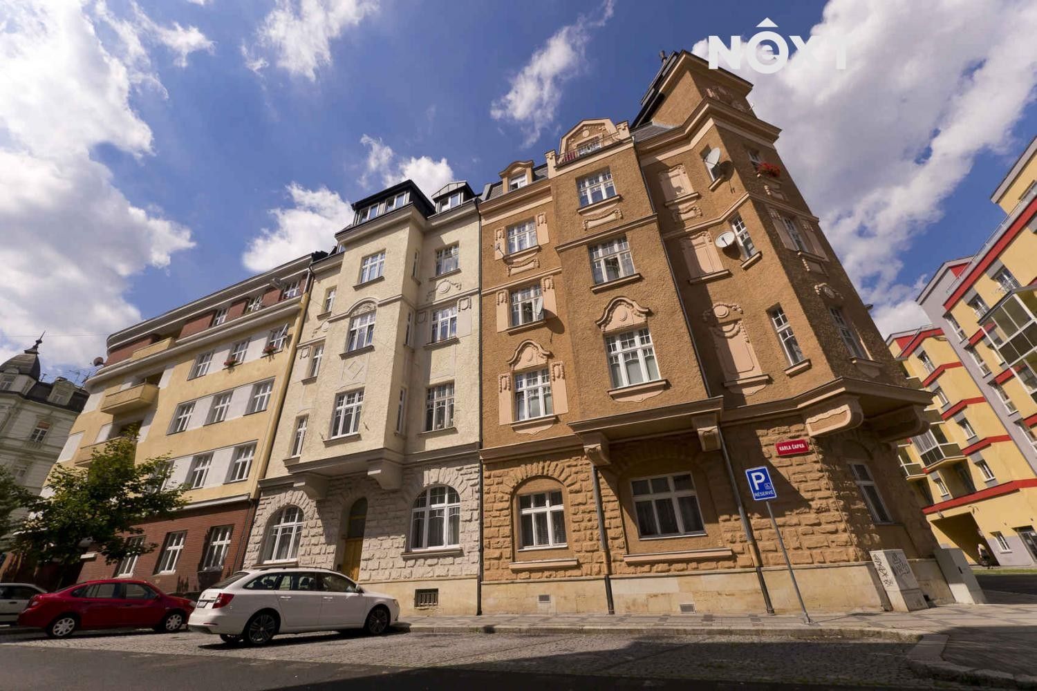 Činžovní domy, K. Čapka, Karlovy Vary, 525 m²