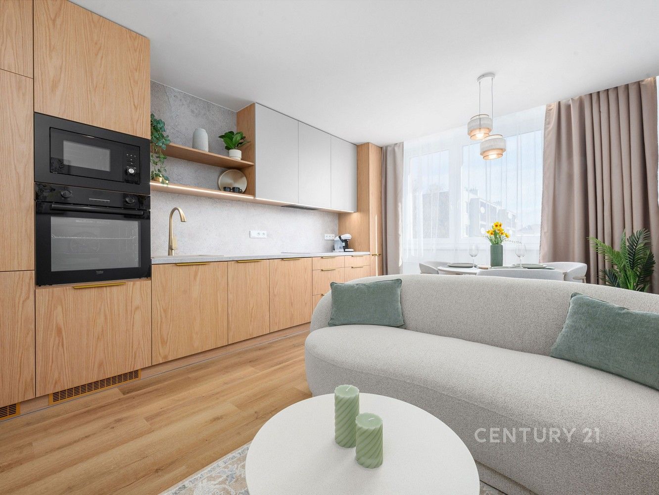 Byt 3+kk, 53 m²