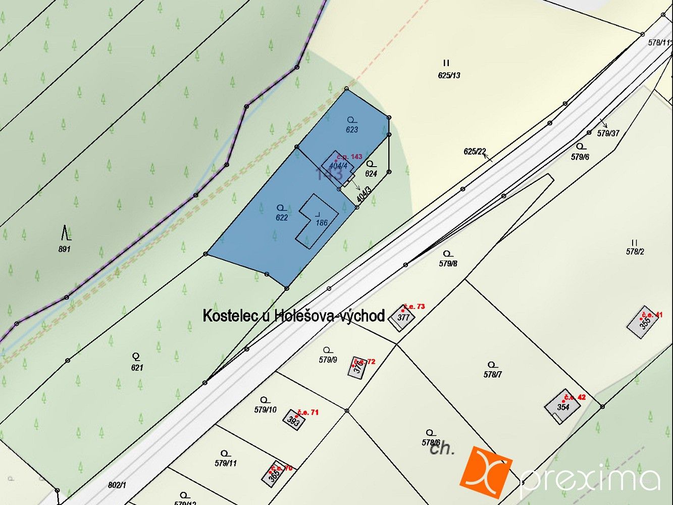 Pozemek pro bydlení · Kostelec u Holešova, okres Kroměříž - 3