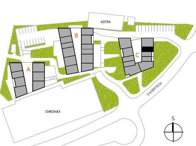 1+kk, Na Slatince, Praha - Záběhlice, 37 m² - 2