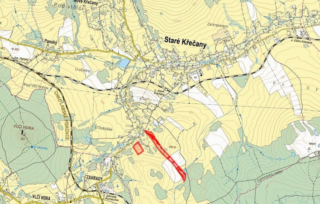 Louky, Staré Křečany, okres Děčín, Ústecký kraj - 2
