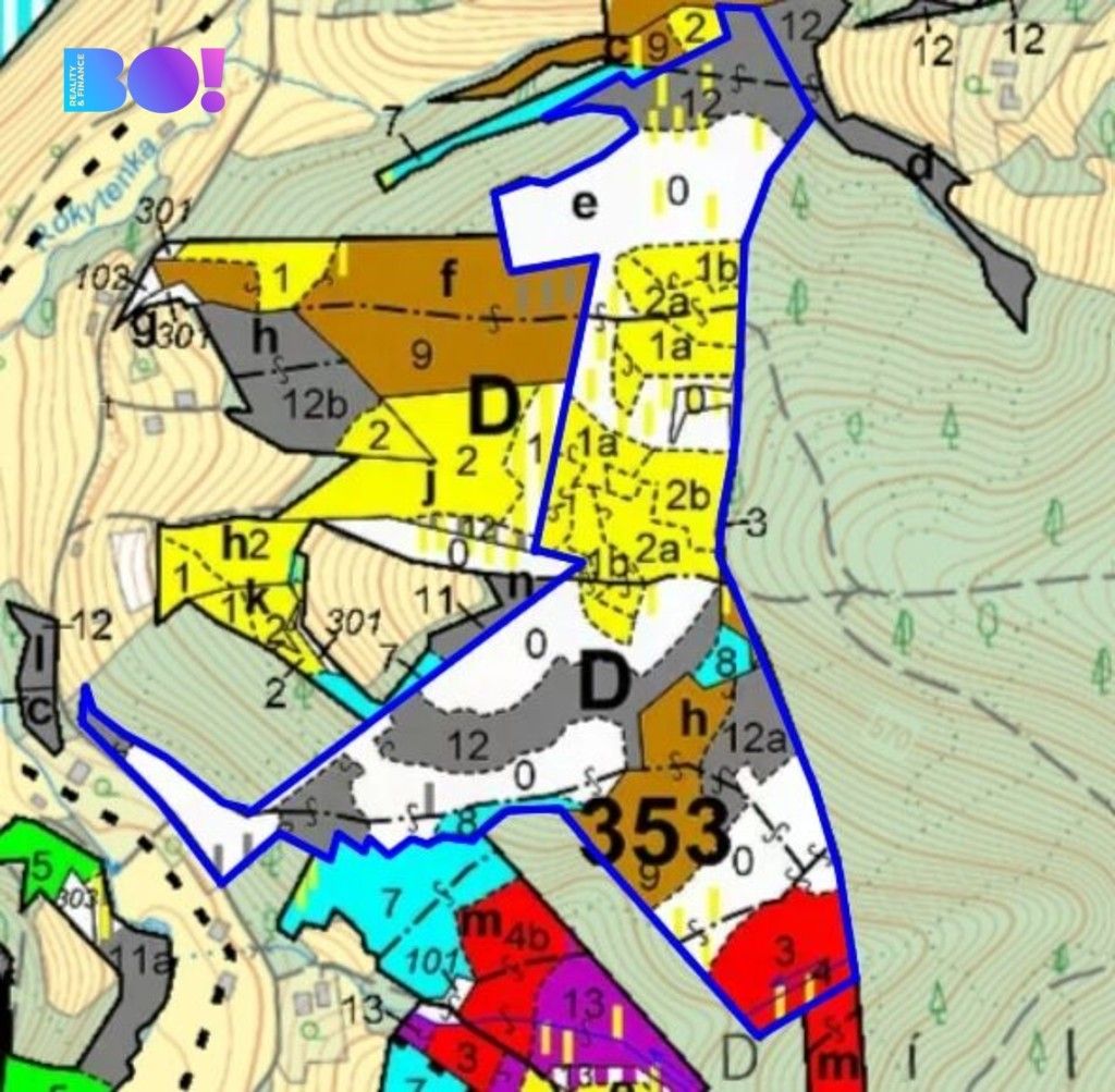 Les · 105 864 m² · Liptál - 4