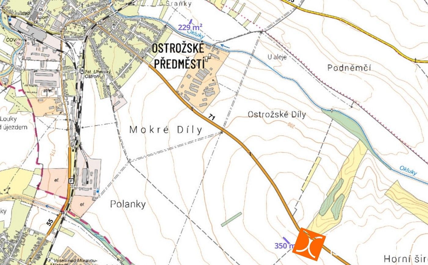 Zemědělský pozemek · Uherský Ostroh, okres Uherské Hradiště, Zlínský kraj - 3