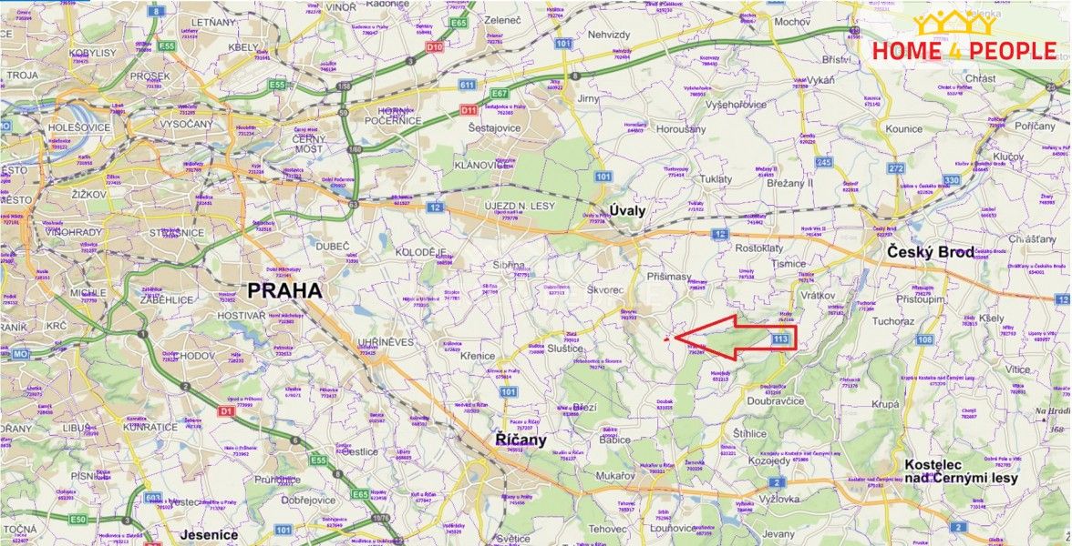 Pozemek · 2 614 m² · Hradešín - 4