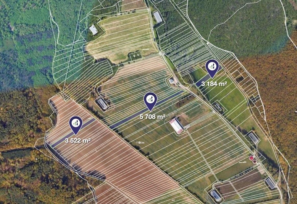 Zahrady, Brno, 25 474 m²