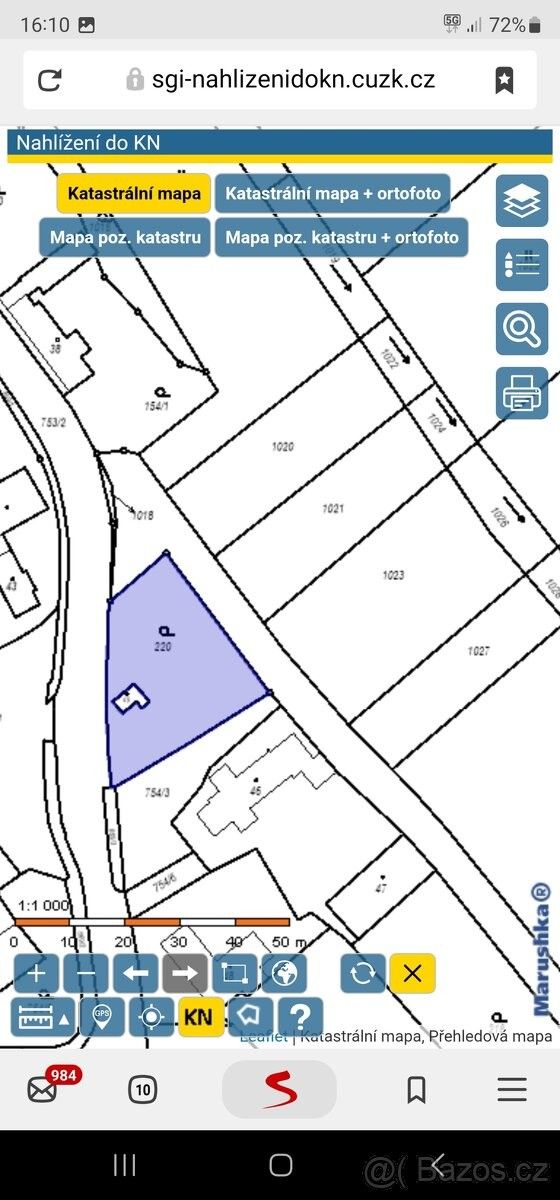 Prodej pozemek pro bydlení - Dvůr Králové nad Labem, 544 01, 811 m²