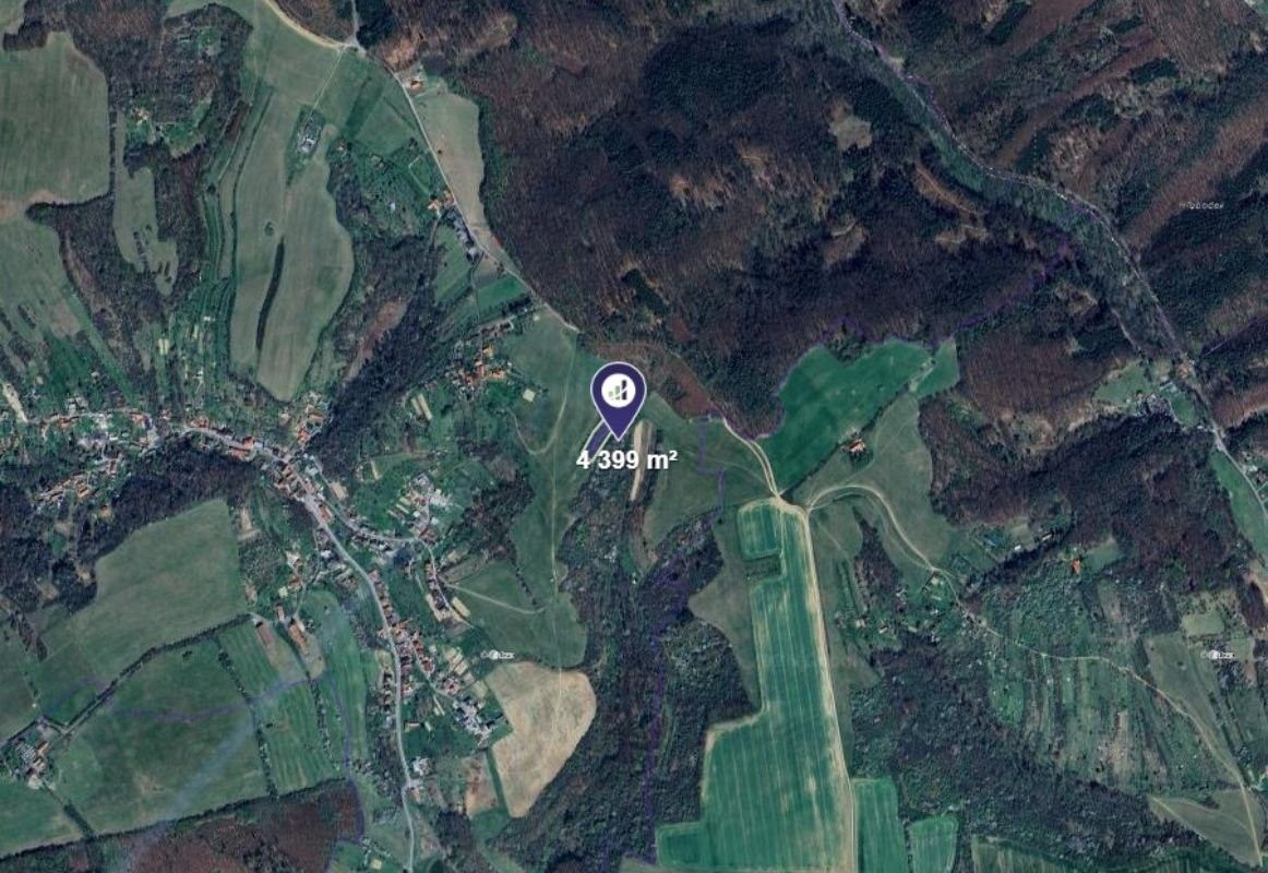 Prodej louka - Košíky, 4 399 m²