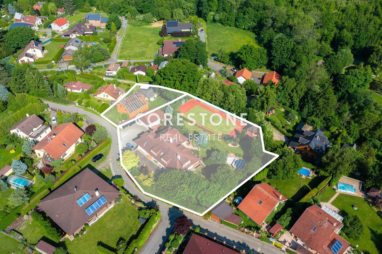 Rodinné domy, Libeř, okres Praha-západ, Středočeský kraj, 658 m² - 2
