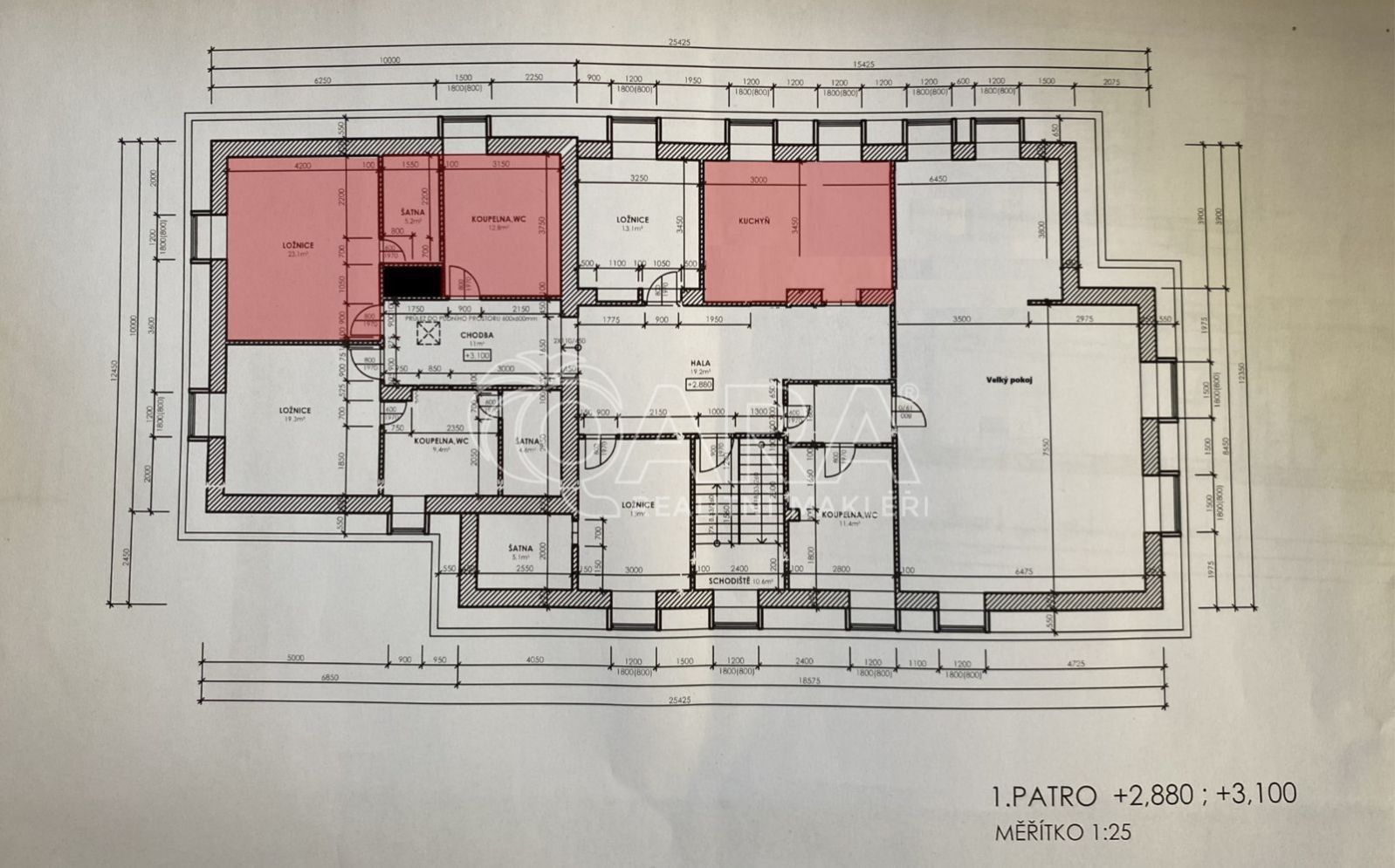 Byty, Podkrkonošských tkalců  , Praha Řepy, 38 m² - 2