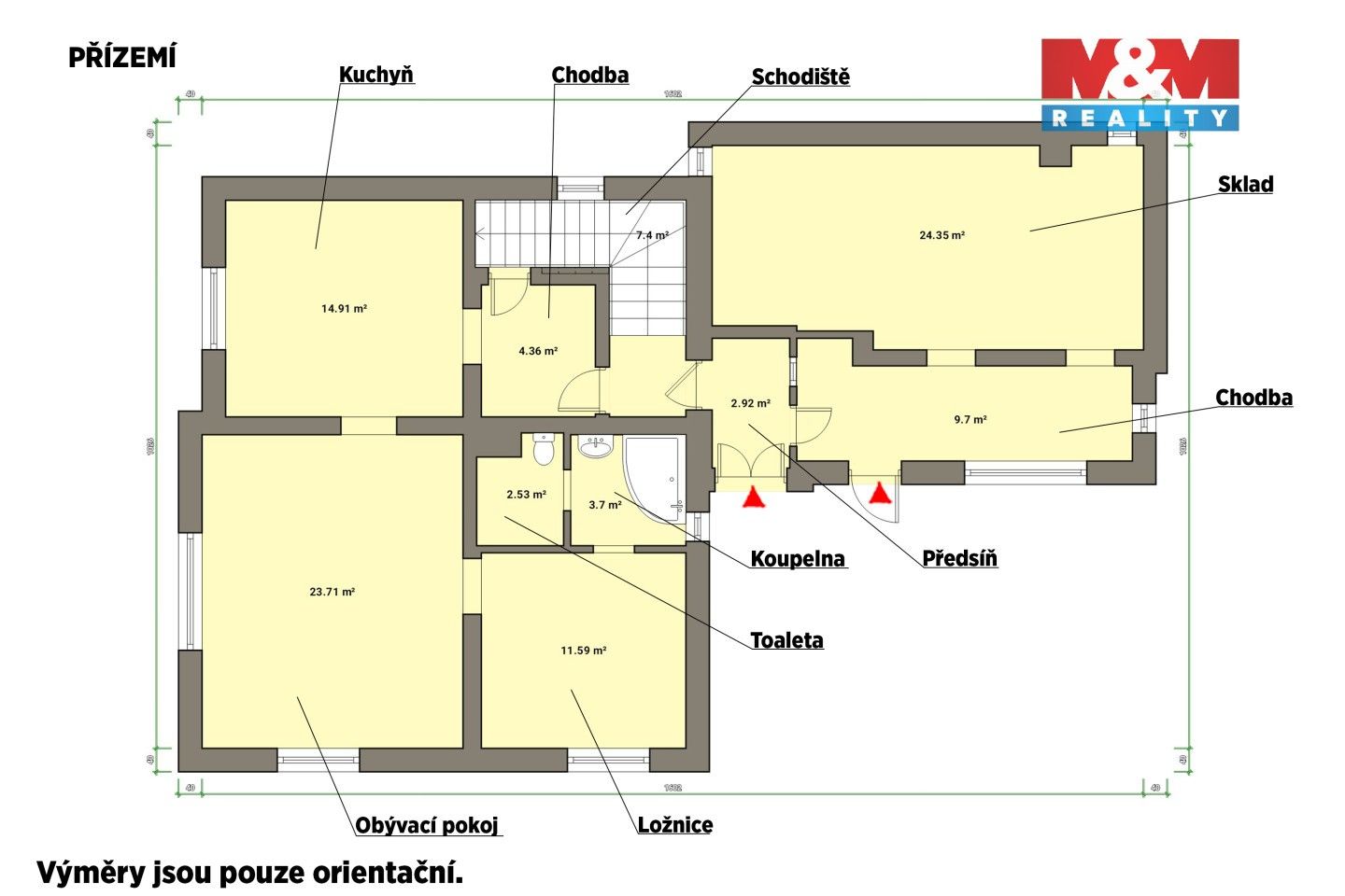 Prodej rodinný dům - Slepá, Skalná, 175 m² - 5