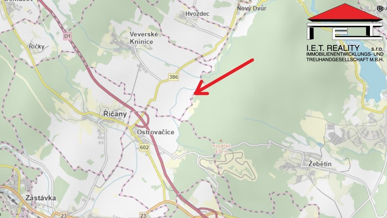 Prodej pozemek - Bystrc, Brno, 4 533 m² - 5