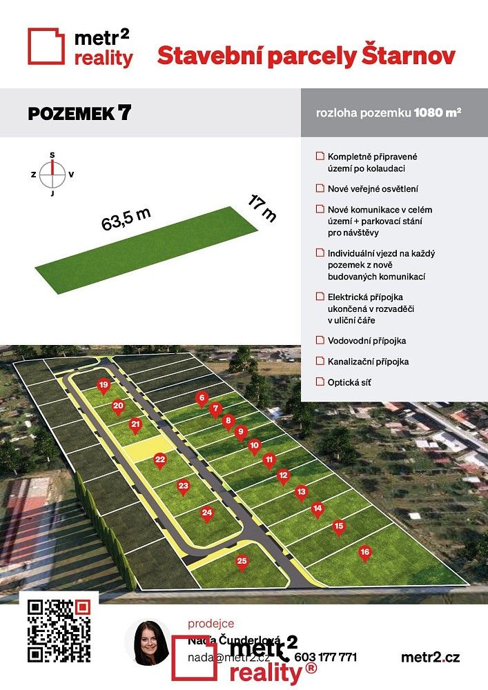 Pozemky pro bydlení, Štarnov, okres Olomouc - 2