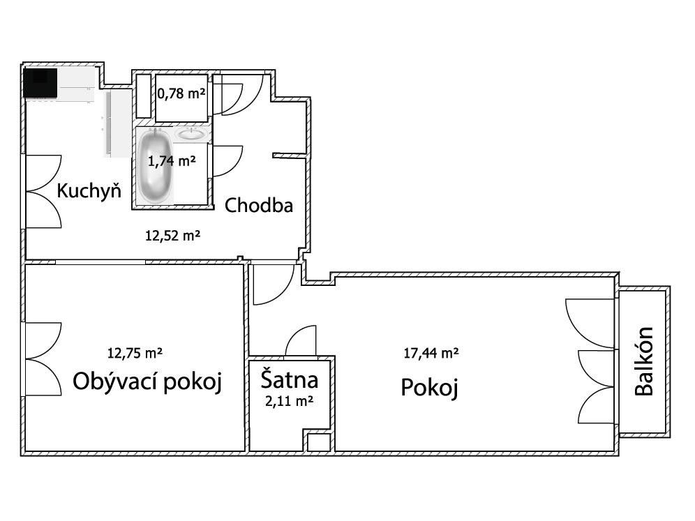 Pronájem byt - Duchcov, 419 01