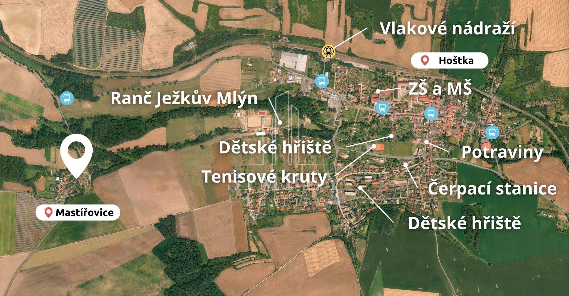 Prodej pozemek pro bydlení - Mastířovice, Vrbice