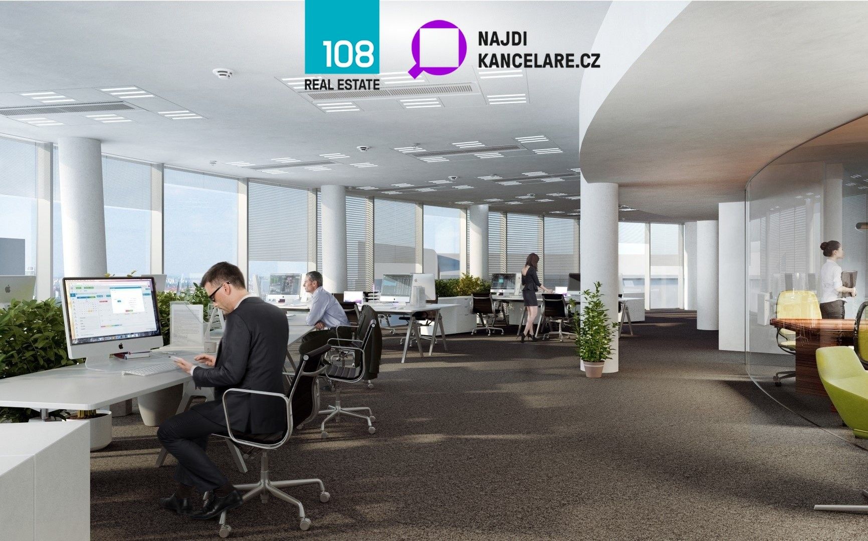 Kancelář · 454 m² · Plzeňská 3351, Praha Smíchov - 3