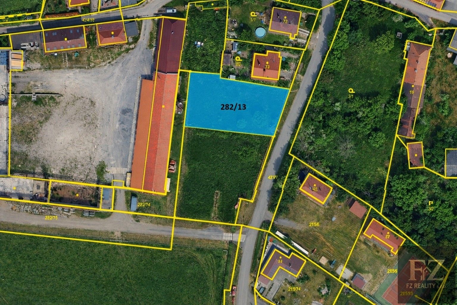 Pozemky pro bydlení, Ouběnice, 1 m²