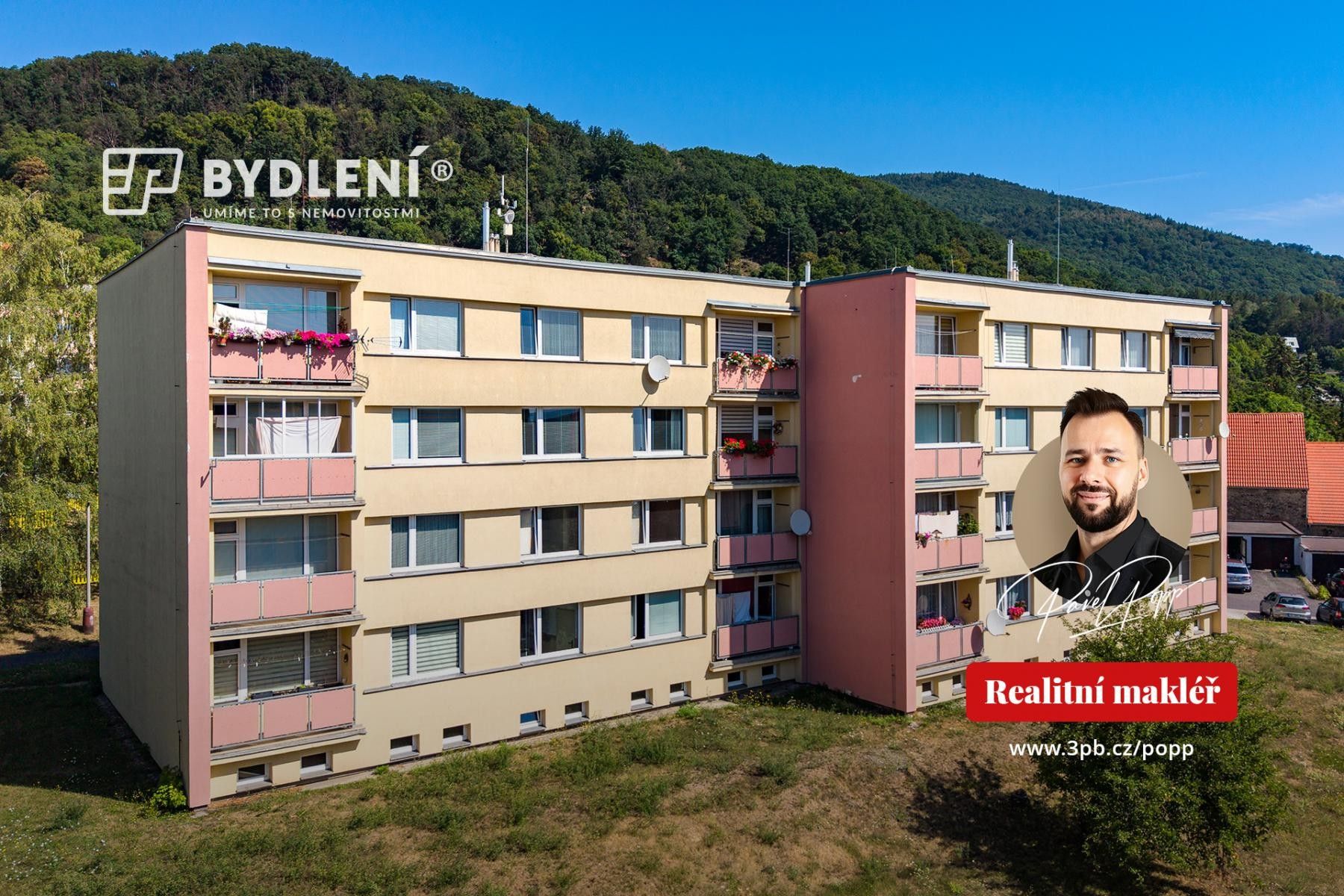 1+1, Sídliště Nad plovárnou, Krupka Bohosudov, 40 m² - 1