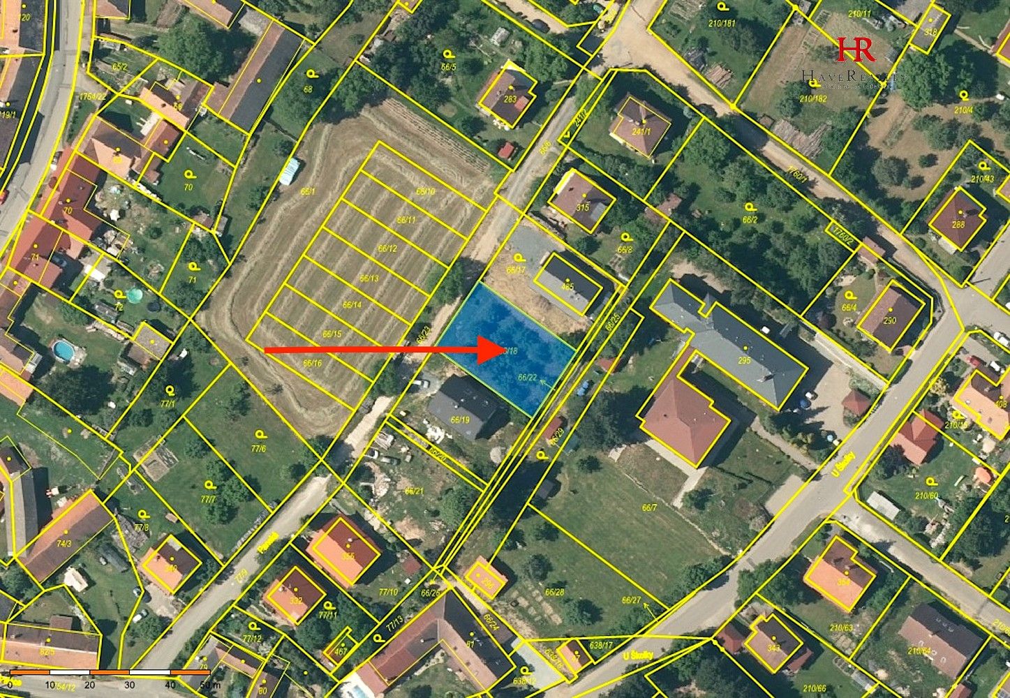 Pozemky pro bydlení, Načeradec, okres Benešov, Středočeský kraj - 1