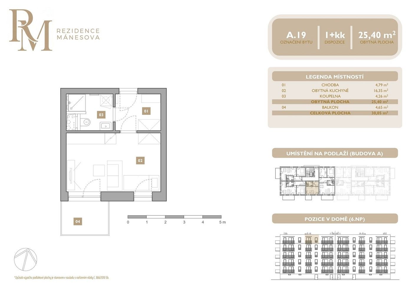 1+kk, Lipník nad Bečvou - Lipník nad Bečvou I-Město, okres Přerov, Olomoucký kraj, 25 m² - 2
