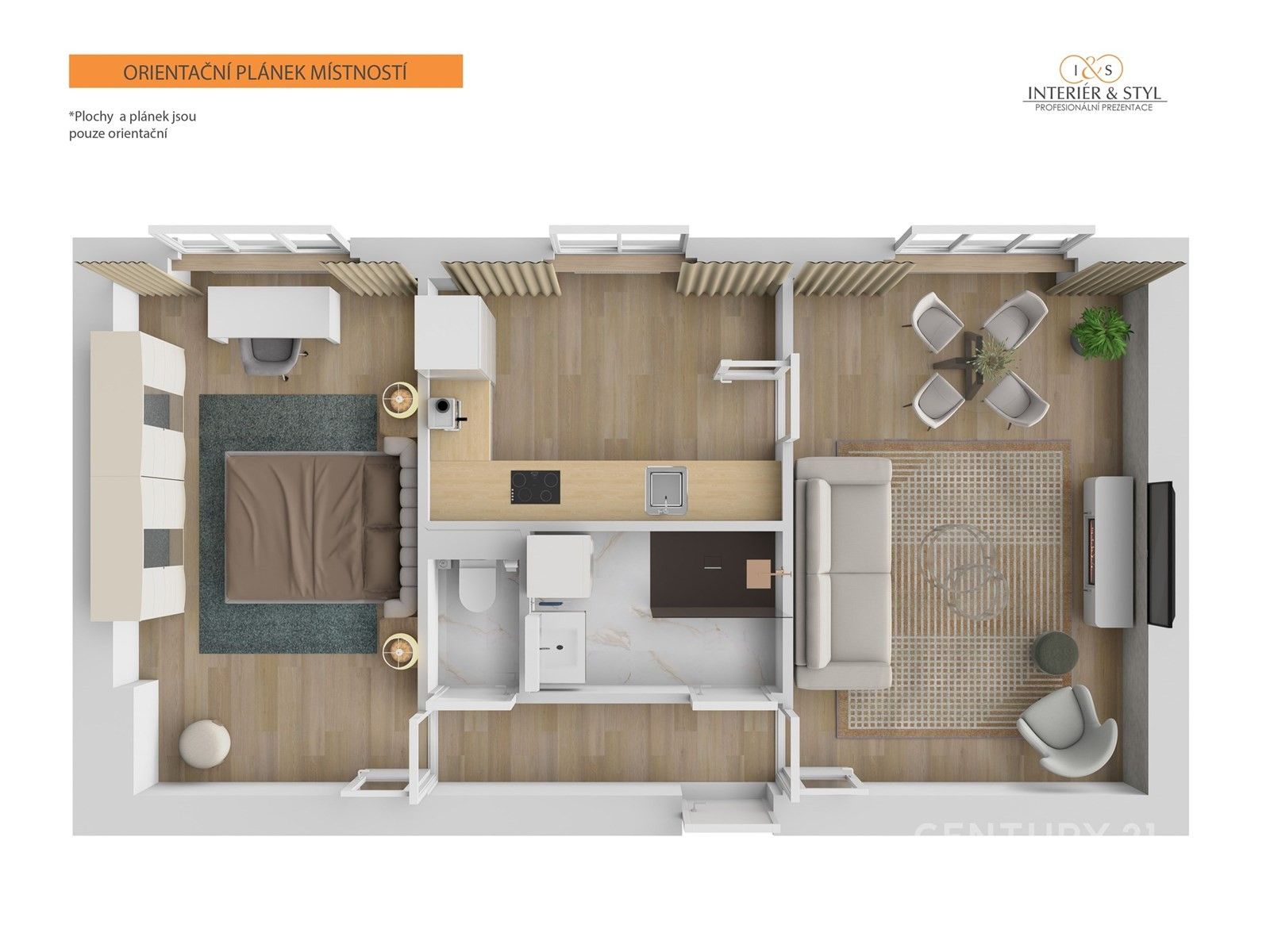 Prodej byt 2+1 - Kamenická, Děčín, 56 m²