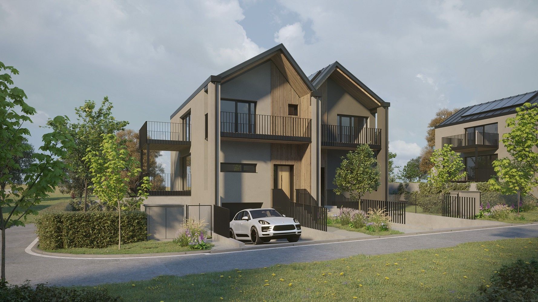 Rodinné domy, Praha - Řeporyje, okres Praha 13, Hlavní město Praha, 140 m² - 1