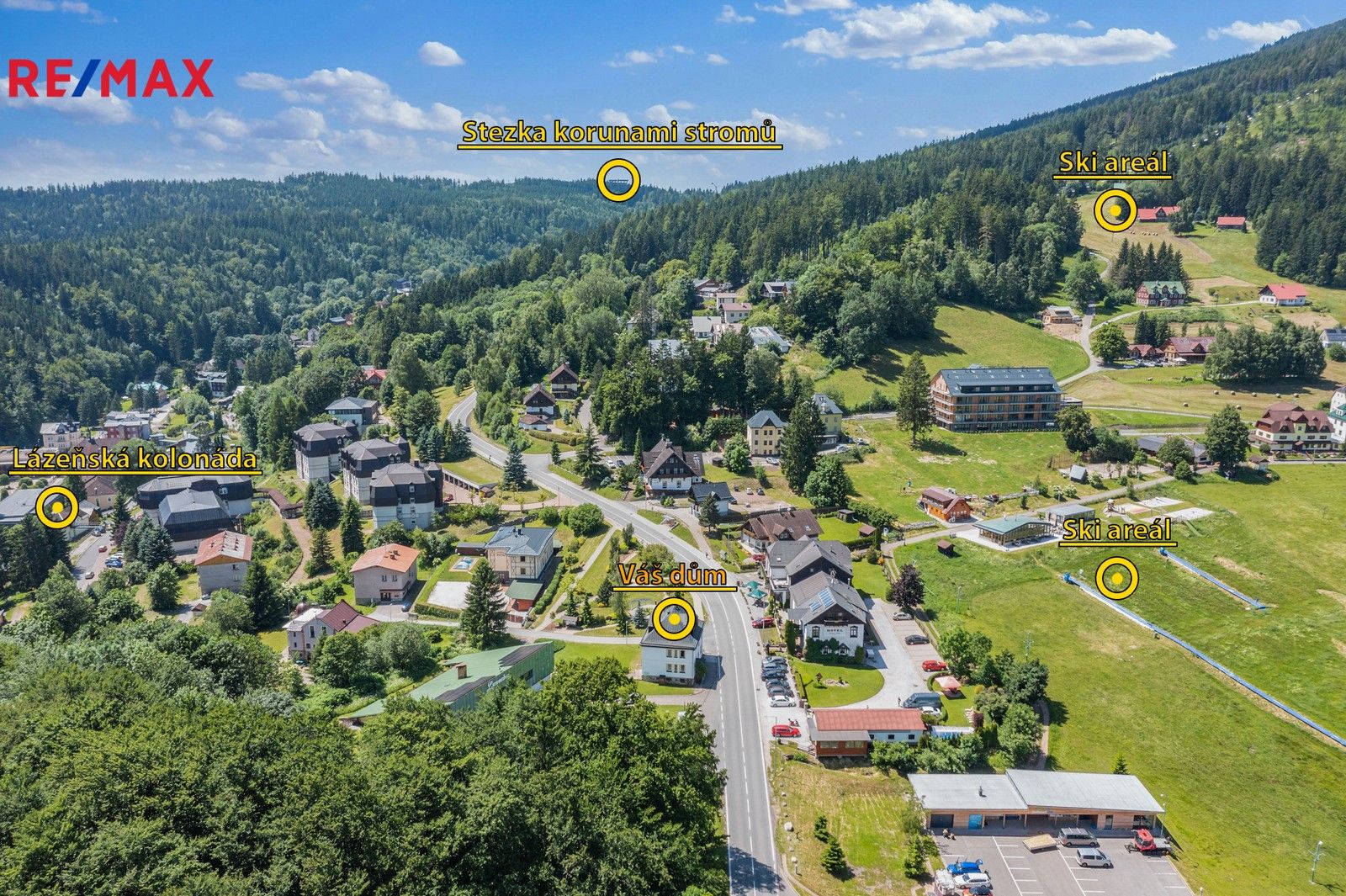 Rodinné domy, Krkonošská, Janské Lázně, 339 m²